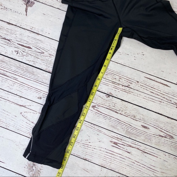 Zella Leggings Capri Mesh Cropped Pants Workout - Picture 13 of 13